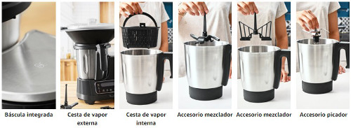 Moulinex ClickChef: Accesorios