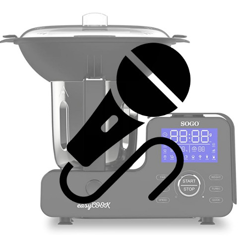 comprar robot de cocina con microfono