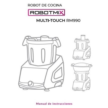 Robot de Cocina Newcook: instrucciones