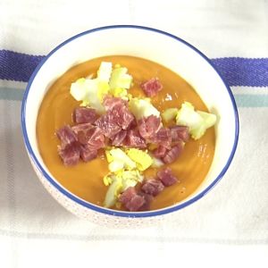 salmorejo en Thermomix